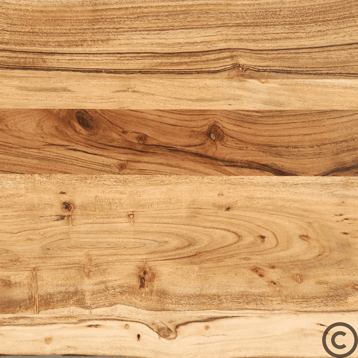 Tête de lit en acacia 160 cm – structure épaisse 3,8 cm finition vernie – KUKUU