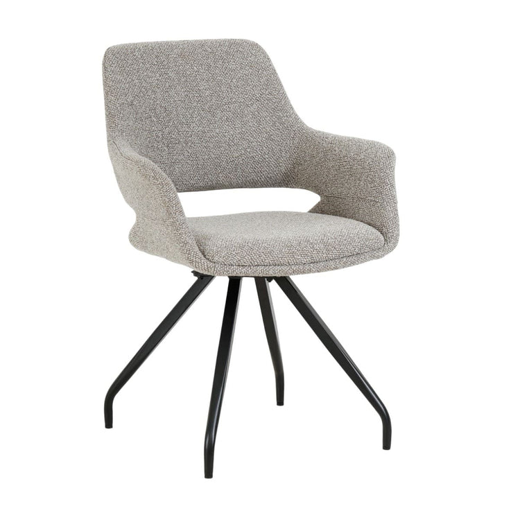 Chaises en tissu design et confortables