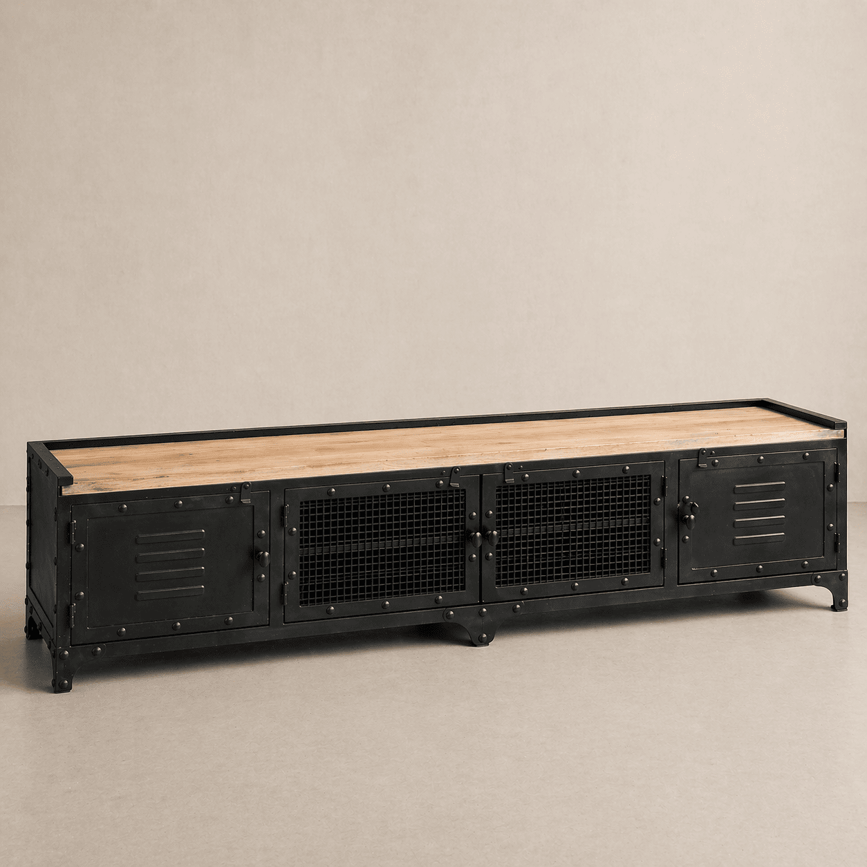 Meuble tv industriel BLAST KUKUU 200 cm