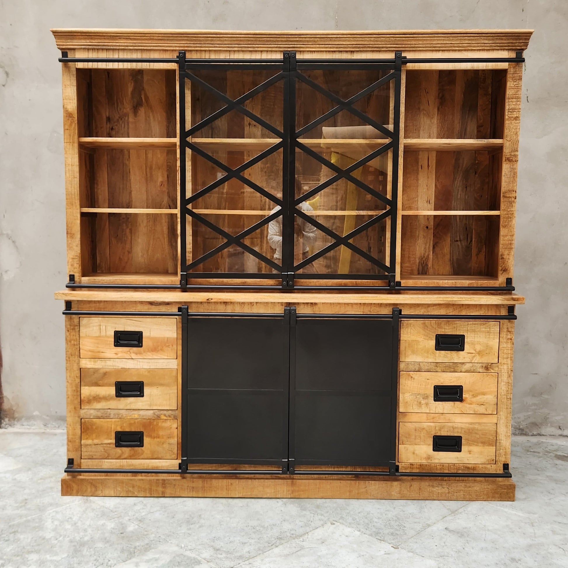 Vaisselier industriel 200 cm KUKUU