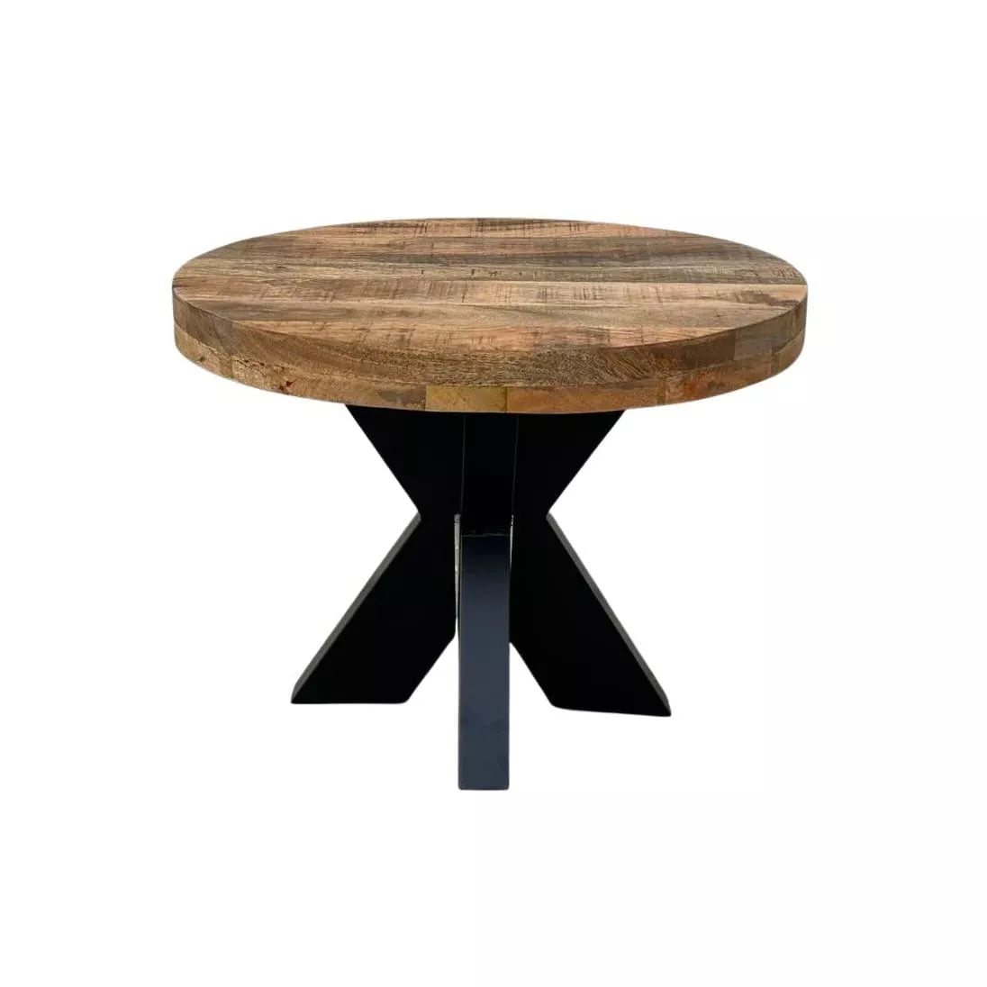 Table basse industrielle ronde